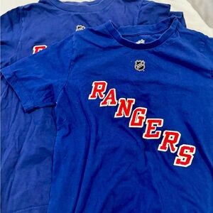 NHL Rangers Kids Royal Blue Tee